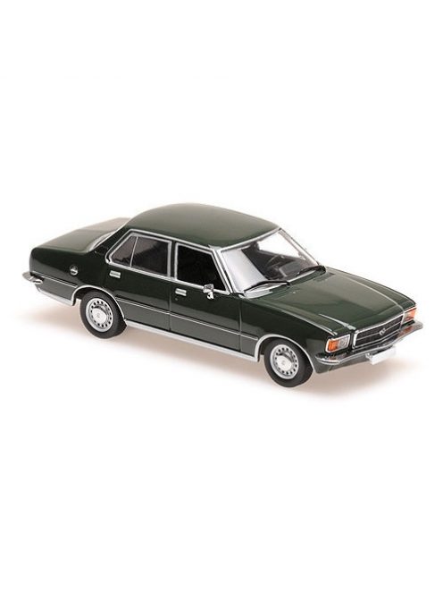 Minichamps - 1:43 Opel Rekord D - 1975 - Dark Green - Maxichamps