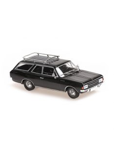   Minichamps - 1:43 Opel Rekord C Caravan - 1969 - Black - Maxichamps