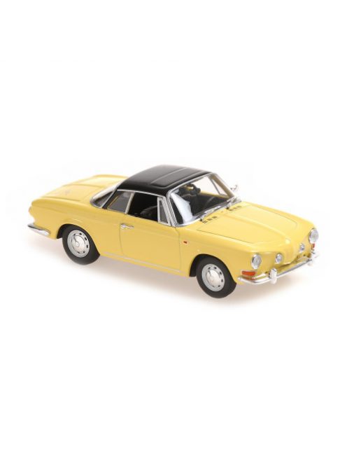 Minichamps - 1:43 Volkswagen Karmann Ghia 1600 - 1966 - Yellow/Black