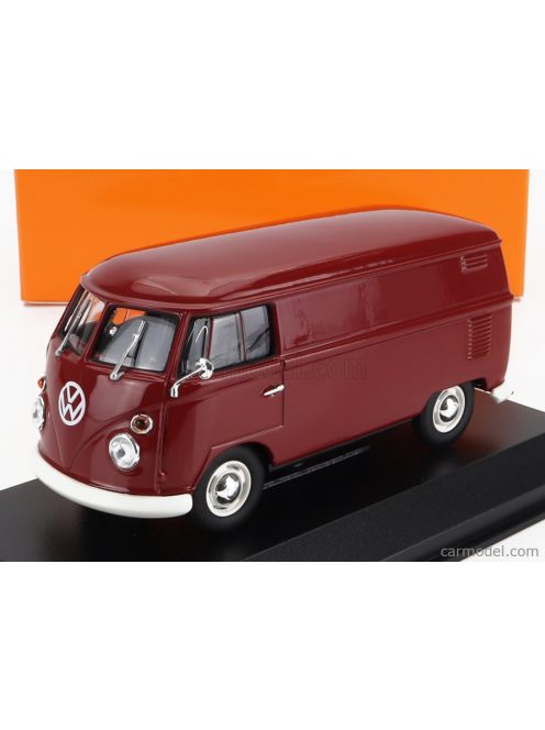 Minichamps - Volkswagen T1 Van Kastenwagen 1963 Dark Red