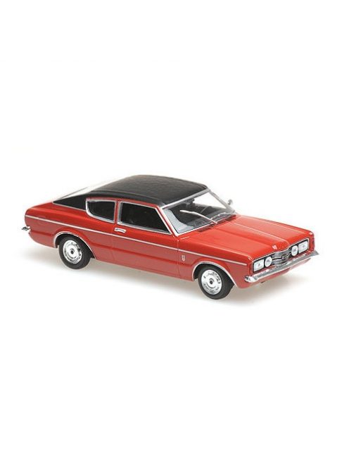 Minichamps - 1:43 Ford Taunus Coupe - 1970 - Red - Maxichamps