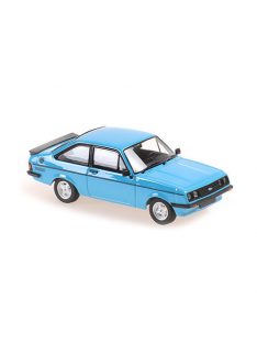   Minichamps - 1:43 Ford Escort Rs2000 - 1976 - Blue - Maxichamps