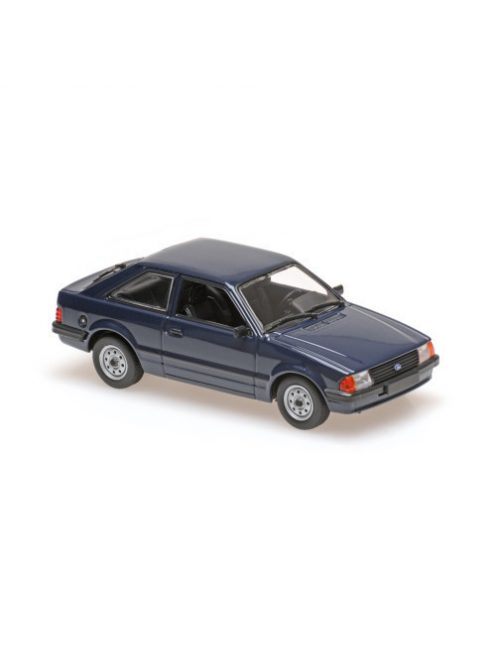 Minichamps - 1:43 Ford Escort - 1981 - Blue - Maxichamps