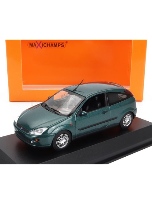 Minichamps - FORD ENGLAND FOCUS 1998 GREEN MET