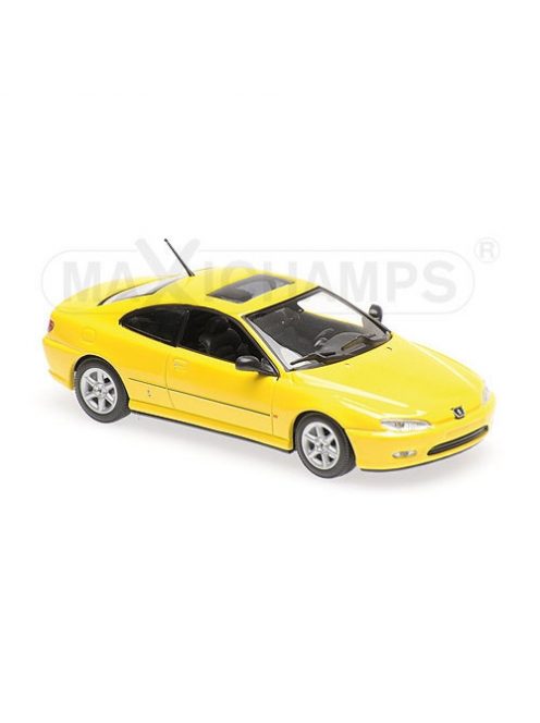 Minichamps - 1:43 Peugeot 406 Coupe - Yellow - Maxichamps