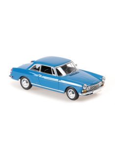   Minichamps - 1:43 PEUGEOT 404 COUPE - 1962 - BLUE – MAXICHAMPS