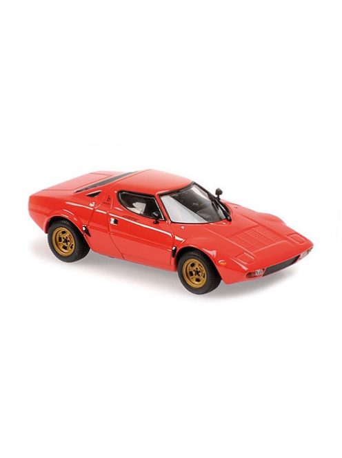 Minichamps - 1:43 Lancia Stratos - 1974 - Red - Maxichamps