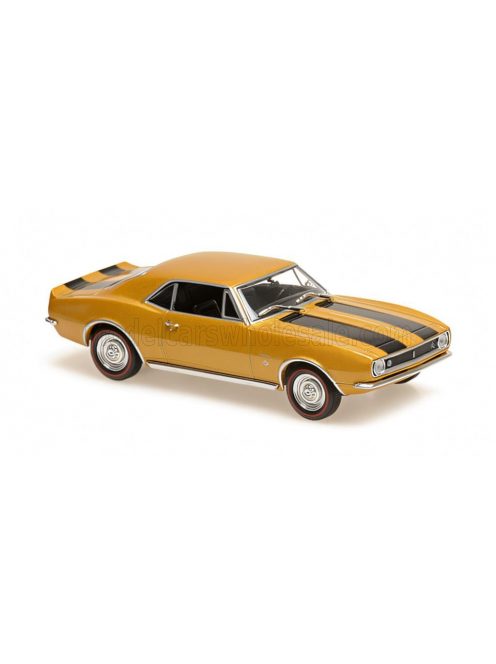 Minichamps - CHEVROLET CAMARO 1967 GOLD BLACK