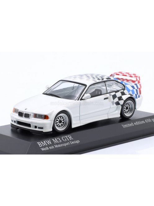 Minichamps - BMW 3-SERIES M3 (E36) GTR MOTORSPORT LIVERY 1993 WHITE