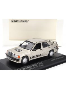   Minichamps - MERCEDES BENZ 190E 2.3 16V (W201) N 18 2nd NURBURGING RACE OF CHAMPION 1984 NIKI LAUDA GOLD