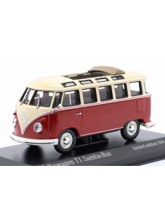 Minichamps - VOLKSWAGEN T1 SAMBA MINIBUS 1963 RED CREAM