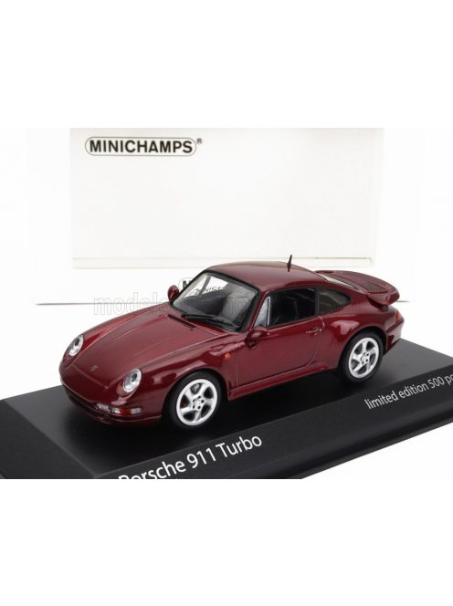 Minichamps - PORSCHE 911 993 COUPE 1995 RED MET