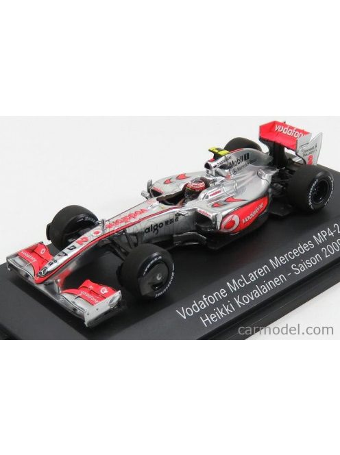 Minichamps - Mclaren F1 Mercedes Mp4/24 N 2 Race Version 2009 H.Kovalainen Silver Red