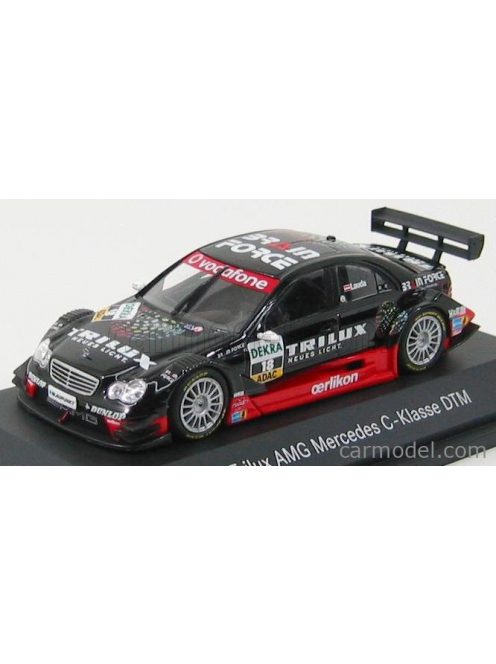 Minichamps - Mercedes Benz Amg C-Class N 18 Trilux Dtm Lauda 2005 Black Orange