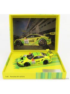   Minichamps - Porsche 911 991-2 Gt3 R Team Manthey Racing N 911 Vln 24H Nurburgring 2020 M.Campbell - L.Kern - M.Jaminet - J.Anlauer Yellow Green