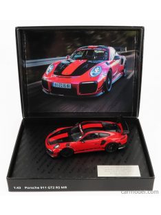   Minichamps - Porsche 911 991-2 Gt2 Rs Mr Record Lap Nurburgring 6:40,33 Min 25 October 2018 Red Black