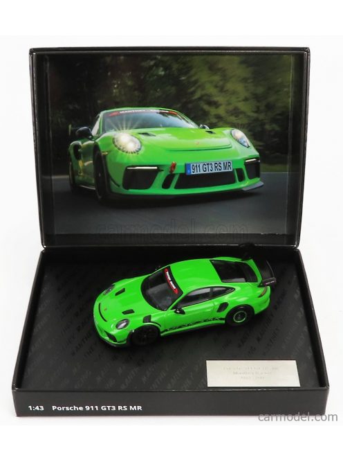 Minichamps - Porsche 911 991-2 Gt2 Rs Mr Team Manthey Racing 2020 Green Black