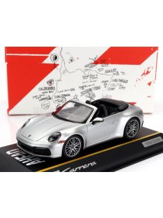   Minichamps - PORSCHE 911 992 CARRERA CABRIOLET OPEN 2023 SILVER