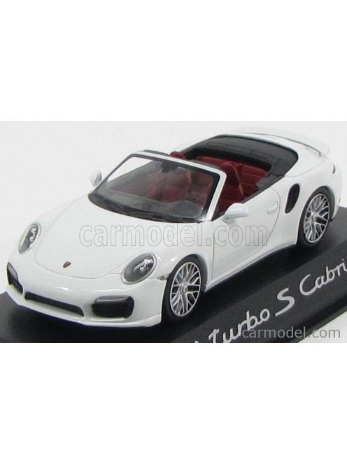 Minichamps - Porsche 911 991 Turbo S Cabriolet 2014 Uni White