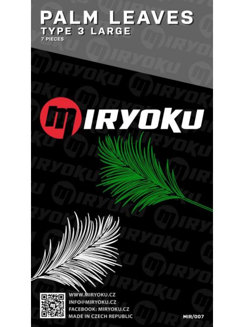 Miryoku - 1/35 Palm leaves - TYPE 3 LARGE