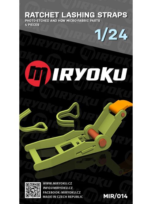 Miryoku - 1/24 Ratchet Lashing Straps