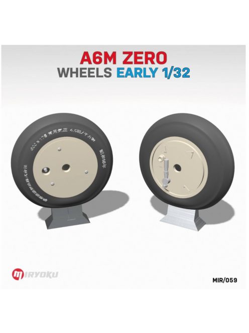 Miryoku - 1/32 A6M Zero wheels ealy - Miryoku