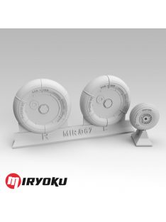 Miryoku - 1/48 BF109 G - screwed disc, slick tyre 660X190