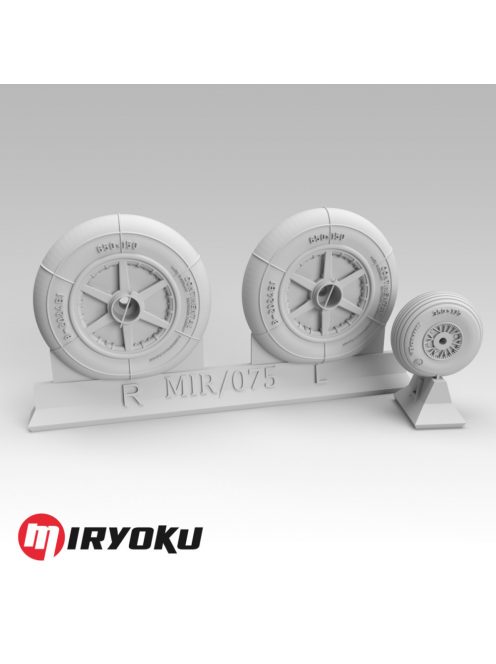 Miryoku - 1/32 BF109 E/F/G2 - early version, slick tyre 650X150