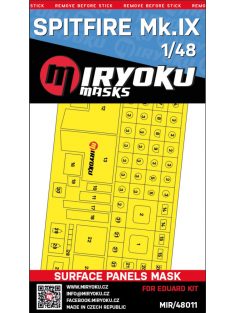 Miryoku - 1/48 SPITFIRE Mk.IX -  Surface panels mask