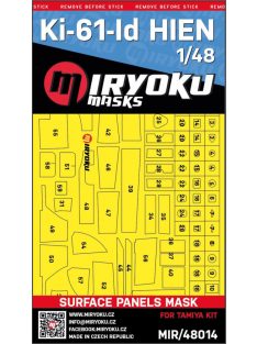   Miryoku - 1/48 Kawasaki Ki-61-Id HIEN (TONY) - Surface panels mask