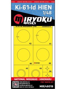   Miryoku - 1/48 Kawasaki Ki-61-Id HIEN (TONY) -  National Insignias - Hinomaru