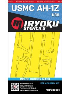 Miryoku - 1/35 USMC AH-1Z VIPER -  Inside rubber mask