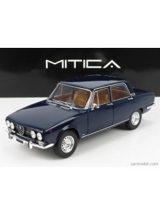   Mitica-Diecast - Alfa Romeo 2000 Berlina 1971 (With Decals Comando Polizia - Comando Carabinieri - Comando Vigili Del Fuoco E Civile) Blue Cobalto 324