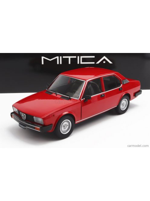 Mitica-Diecast - Alfa Romeo Alfetta Berlina 2000L 1978 - Cerchi Millerighe Wheels Rosso Alfa 501 Red