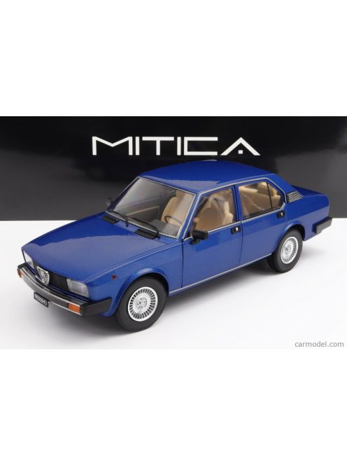 Mitica-Diecast - Alfa Romeo Alfetta Berlina 2000L 1978 - Cerchi Millerighe Wheels Blue Pervinca Met 349