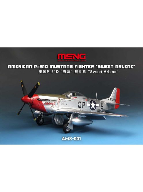 Meng Model - American P-51D Mustang Fighter "Sweet Arlene"