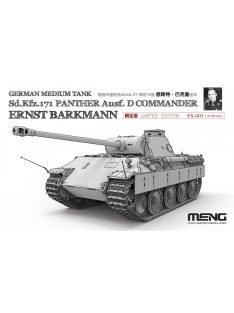   Meng Model - German Medium Tank Sd.Kfz.171 Commander Ernst Barkmann