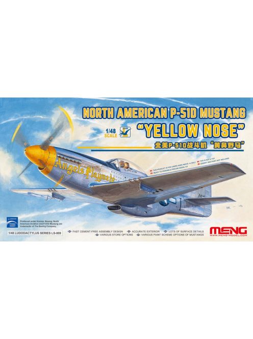 Meng Model - North American P-51D Mustang "Yellow Nose"