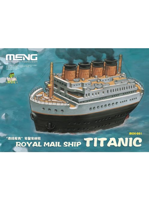 Meng Model - Royal Mail Ship Titanic (CARTOON MODEL)