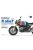 Meng Model - BMW R nineT Option 719 Mars Red/CosmicBlue (Pre-colored Edition)