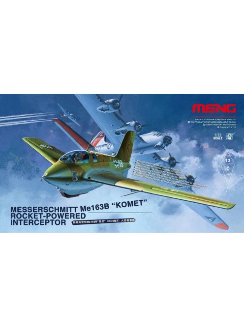 MENG-Model - Messerschmitt Me163B Komet Roket