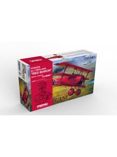   Meng Model - Fokker Dr.I Triplane "Red Baron" (incl. one QS-002kit and one 1/10 resin bust)