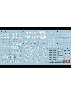 Meng Model - Tactical Markings For Merkava Mk. 3D/Baz