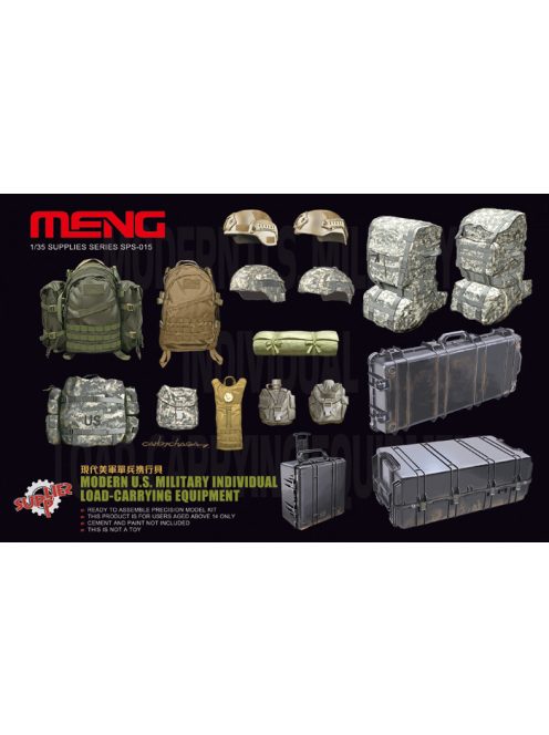 Meng Model - Modern U.S. Military Individual Load-Carrying Equipment