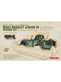 Meng Model - M3A3 Bradley W/Busk Iii Interior Set