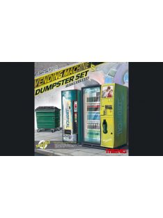 Meng Model - Vending Machine & Dumpster Set