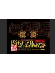 Meng Model - Russian Maz-543M Sagged Wheel Set