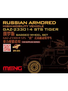   Meng Model - Russian Armored High-Mobility Vehicle Gaz-233014 Sts Tiger Sagged W