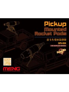 Meng Model - Pickup Mounted Rocket Pods (Resin)