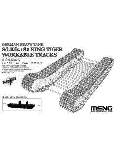   Meng Model - German Heavy Tank  Sd.Kfz.182 King Tiger Workable Tracks